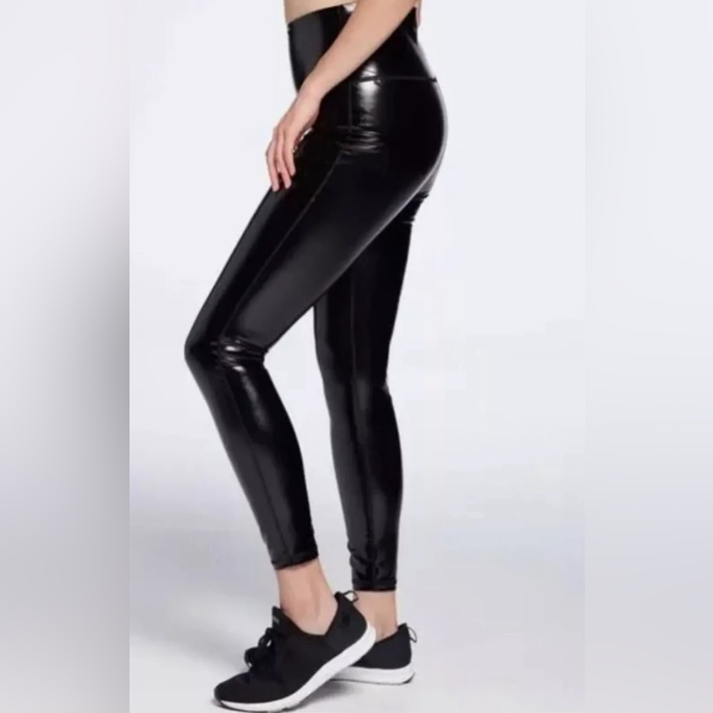 🆕 Women’s Calia Power Sculpt Patent Legging, Pure Black, Medium